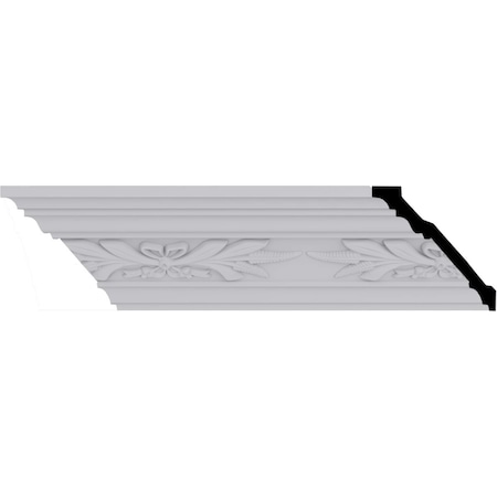Ekena Millwork 4 5/8"H x 4 3/4"P x 6 5/8"F x 94 1/2"L, (11 3/4" Repeat), Harvest Crown Moulding MLD04X04X06HA